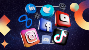 social media marketing category graphic