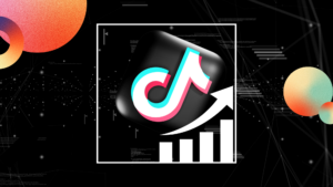 tiktok growth logo graphic